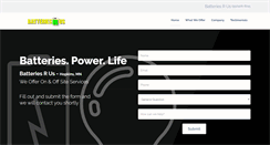 Desktop Screenshot of gotobatteriesrus.com